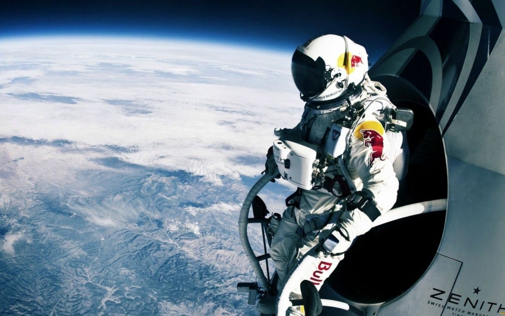 Space skydiving adventure