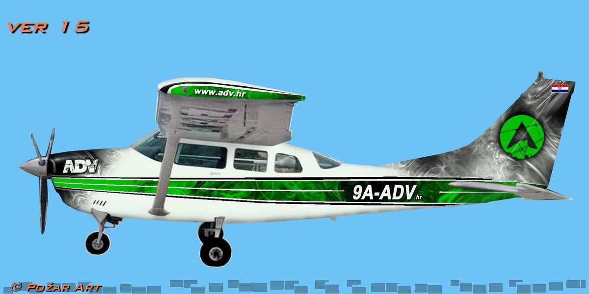 Blueprint of 9A-ADV design