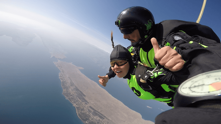 Tandem skydive in Croatia
