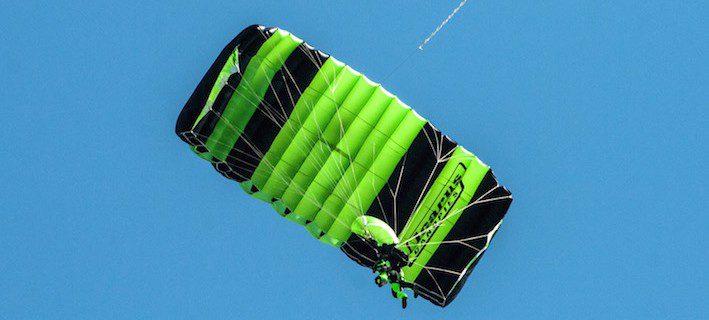 Skydiving parachute myth