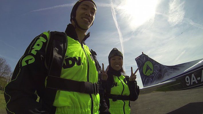 Skydiving in Zagreb with ADV