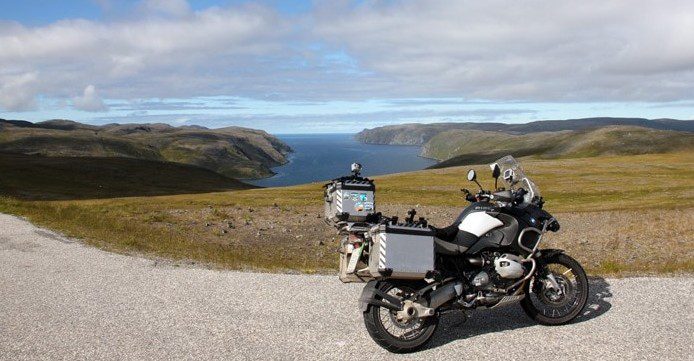 BMW R1200 GS Adventure on Nordkapp