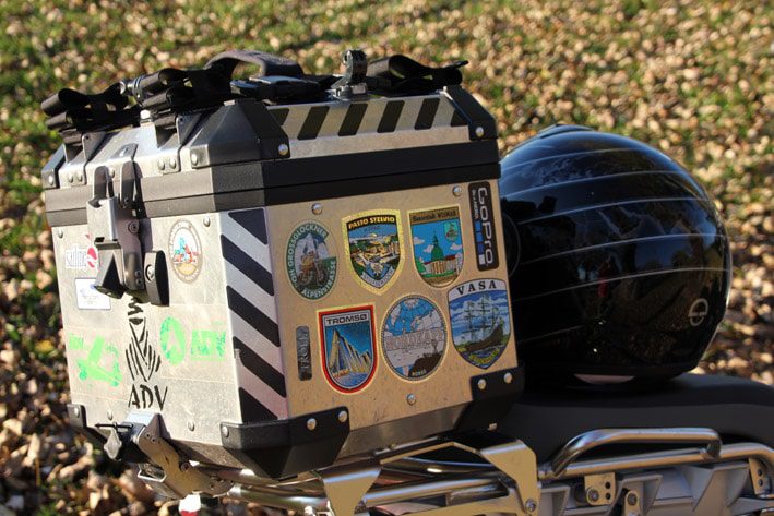 BMW R1200 GS Adventure panniers