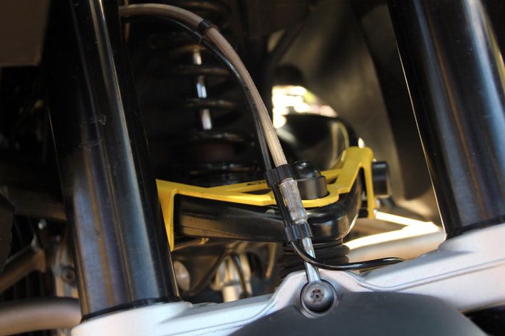 BMW R1200 GS Adventure Steering stop