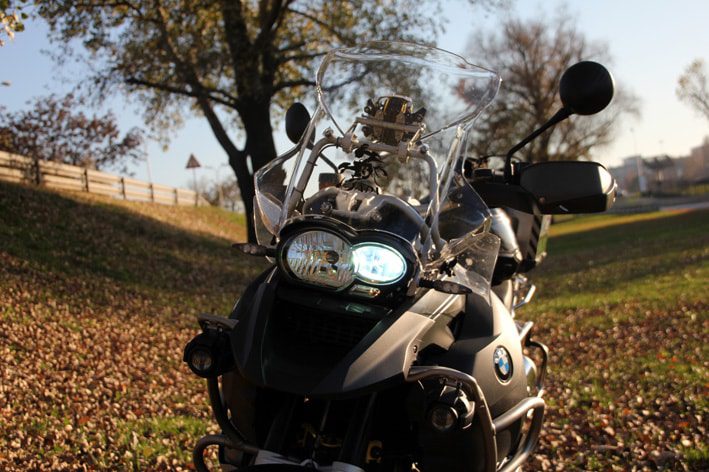 BMW R1200 GS Adventure Xenon lights