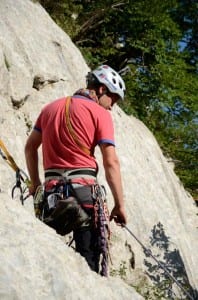 Free climbing instructor
