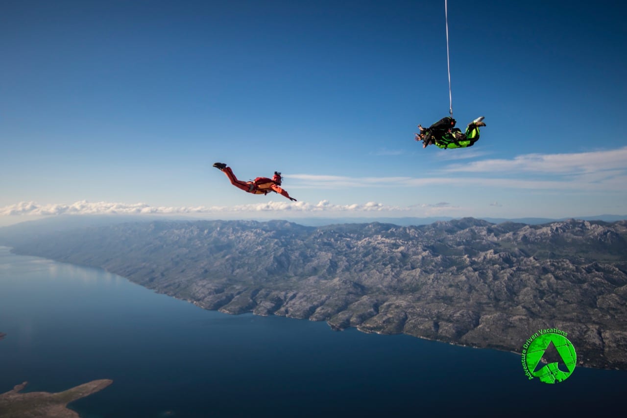 skydiving croatia top 10 photos